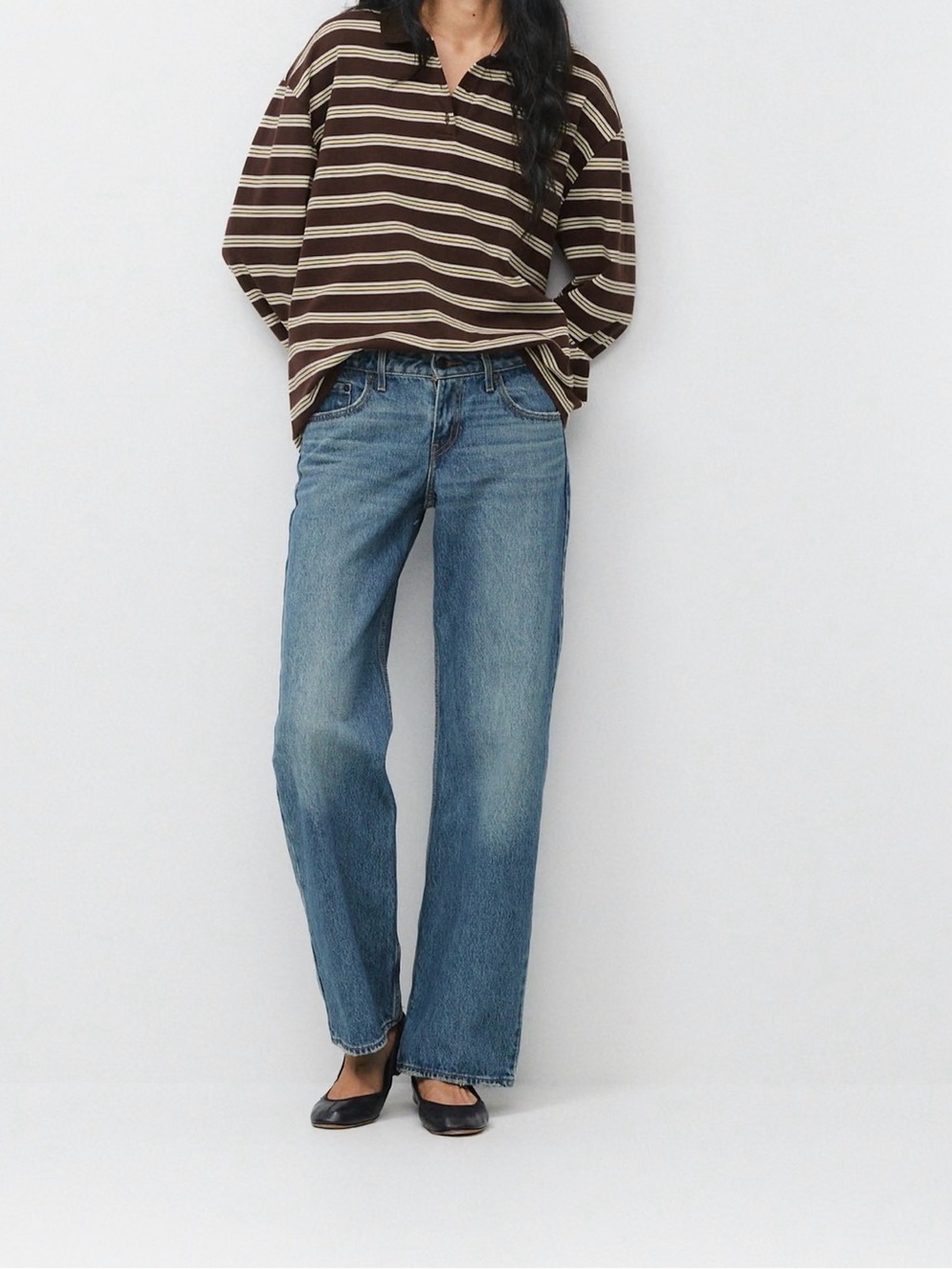 Levi's low loose jeans